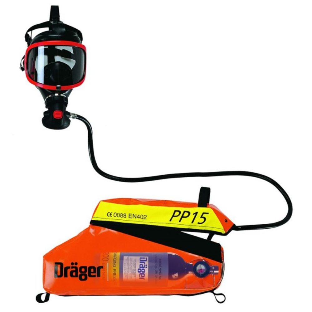 Drager Cf15 Breathing Apparatus Escape Set Smith Surveying Equipment 0325