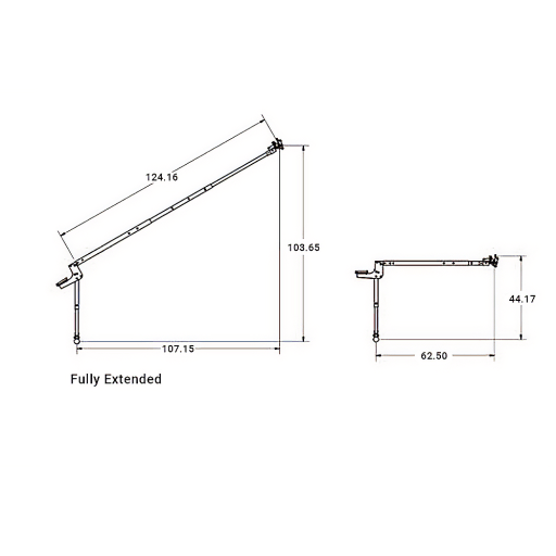 ABTECH SAFETY POLE HOIST DAVIT KIT - 30040KIT - Image 3