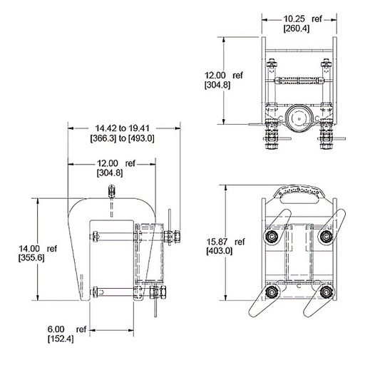 ABTECH SAFETY BARREL MOUNT BASE - 30161 - Image 2