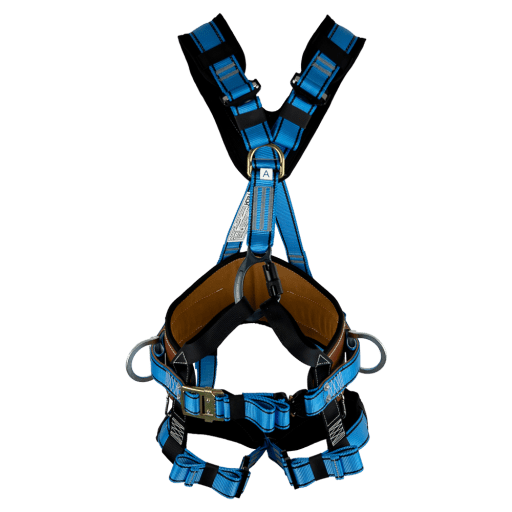 ABTECH SAFETY STL TECH SIROCCO Work Positioning Harness, Leather Belt Harness - UH238LB - Image 3